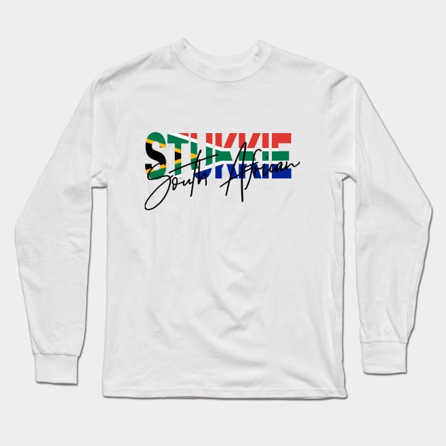 Stukkie South African Long Sleeve T-Shirt by KindlyHarlot